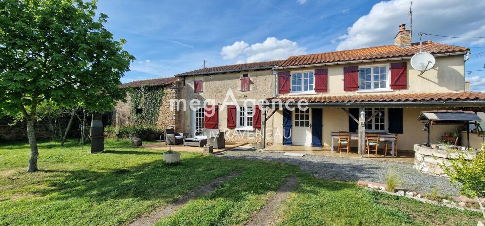 À quelques minutes de Thouars  Maison familiale avec jardin clos, garage et potentiel d'agrandissement