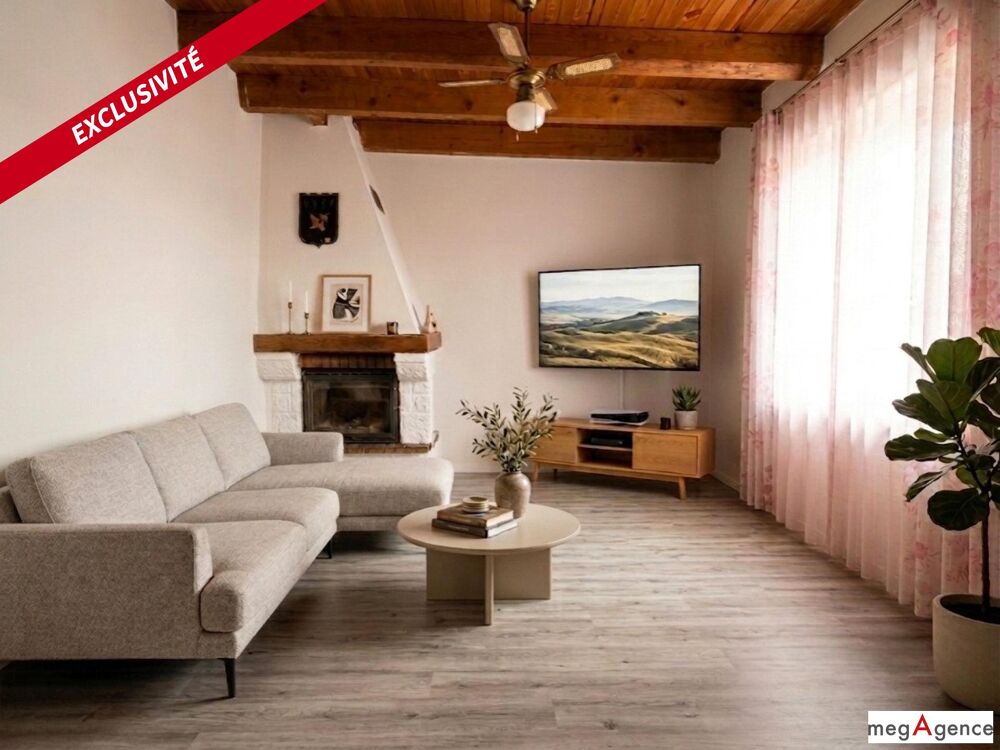 maison 4 pièces 80 m² au calme