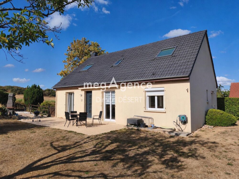 Maison de 106.2m², vie de plain-pied, 4 chambres
