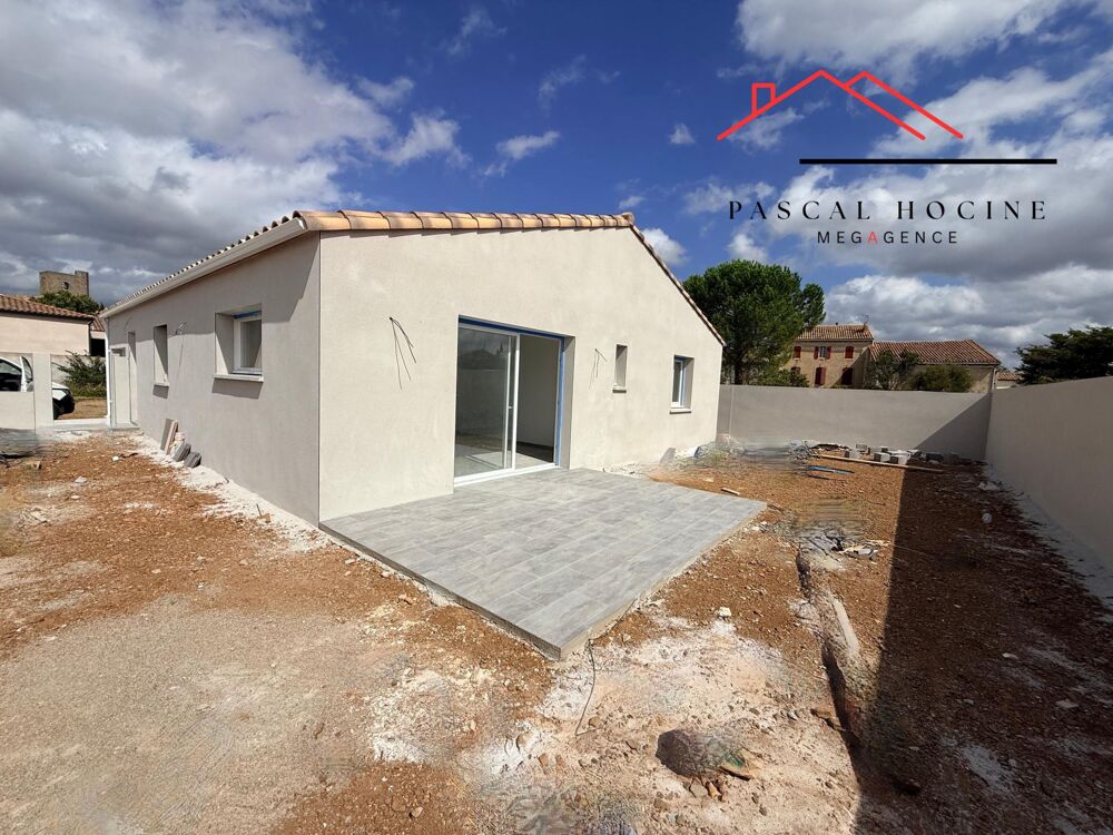 Vente Maison Villa neuve de 113 M2 3 chambres terrain de 397 M2 Pepieux
