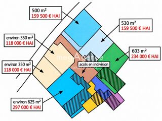  Terrain à vendre 530 m²