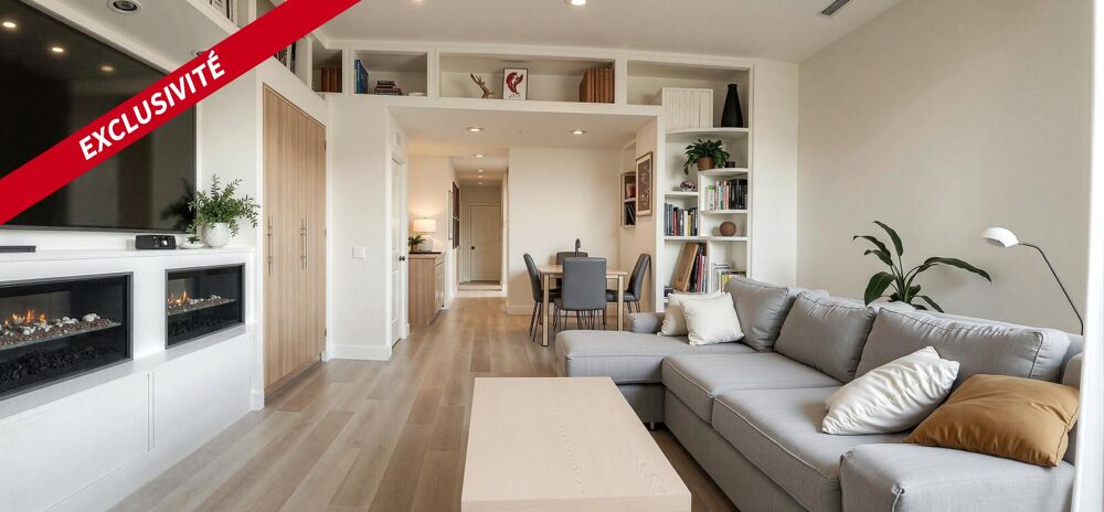 Appartement T3 avec double stationnement