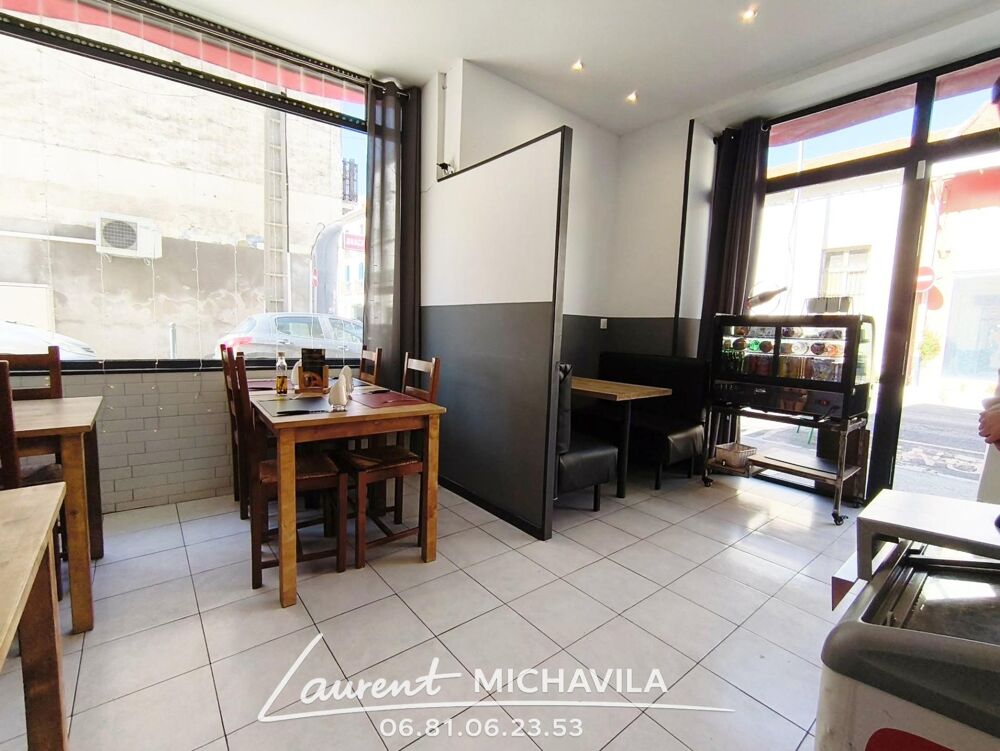   Pizzeria 63m2 avec terrasse et studio habitable- Béziers Beziers