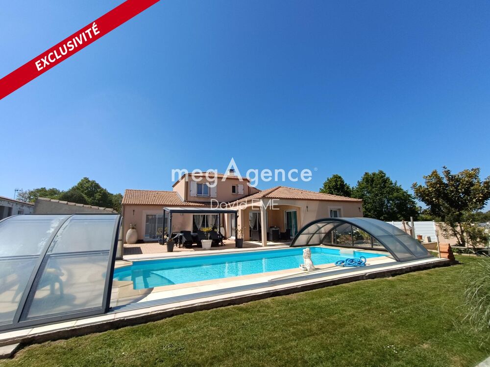 Villa 7 Pièces, 5 chambres, 167 m2, piscine, AIZENAY