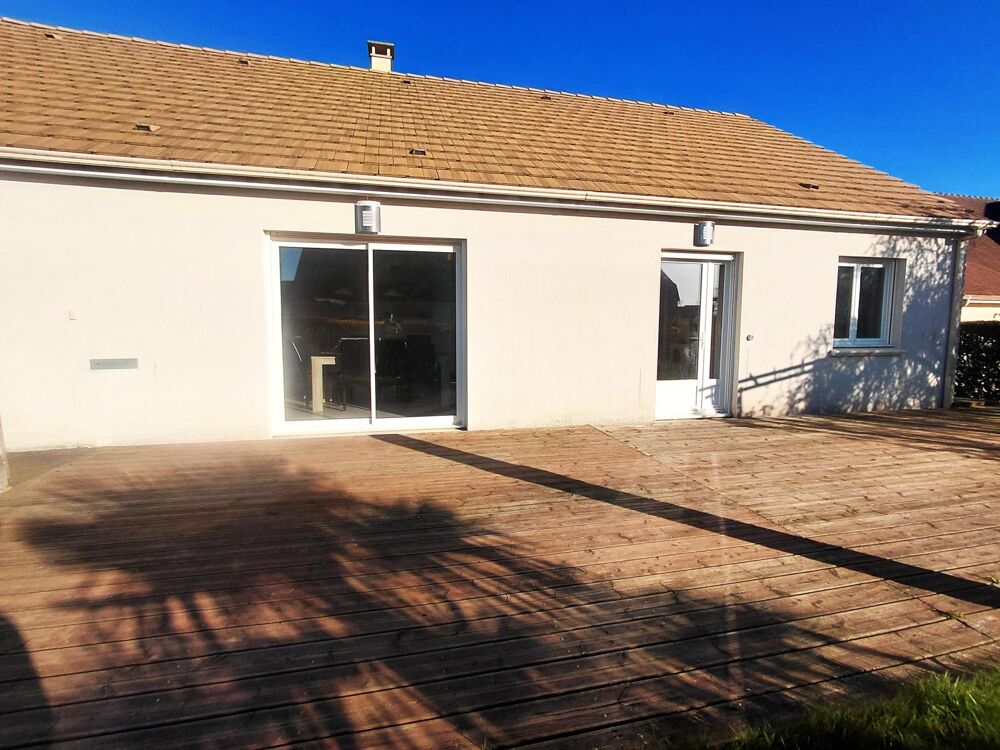Maison (2011), plain pied, 4 chambres, jardin, garage