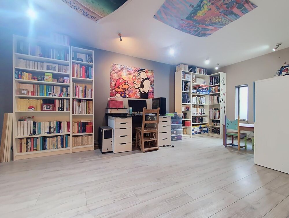 Vente Maison Maison semi-flamande rénovée - 3 CH + Bureau - Pompe à chaleur, jardin Roubaix