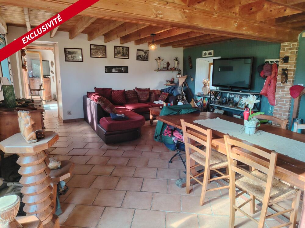 Vente Maison Manche maison 3 grandes chambres vue nature calme Marchesieux