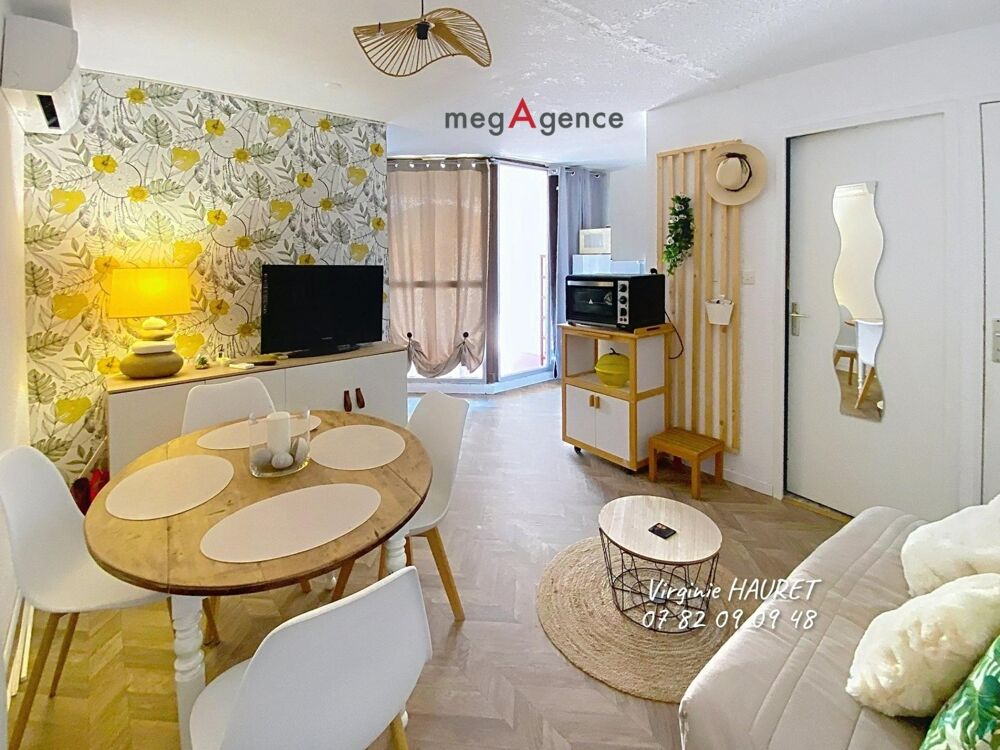 Vente Appartement STUDIO 27m² - 1 ALCÔVE - 1 TERRASSE de 11m² - 1 PLACE DE PARKING Gruissan