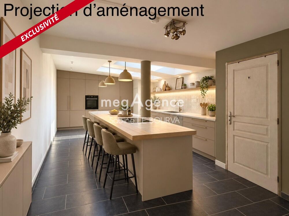 Maison avec beaucoup de potentiel