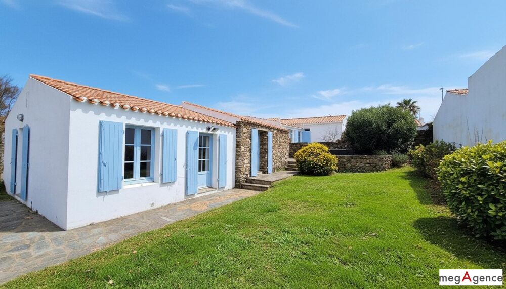 Vente Maison Ker Bossy, charmante maison, au caime sur une belle parcelle arborée. L' ile-d'yeu