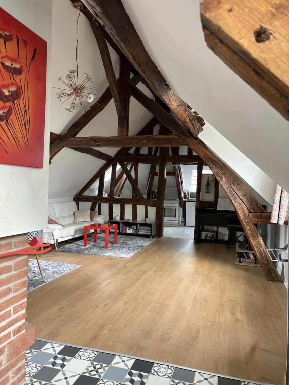 Charme de l'ancien & Esprit Loft (85 m²) ROUEN RIVE DROITE