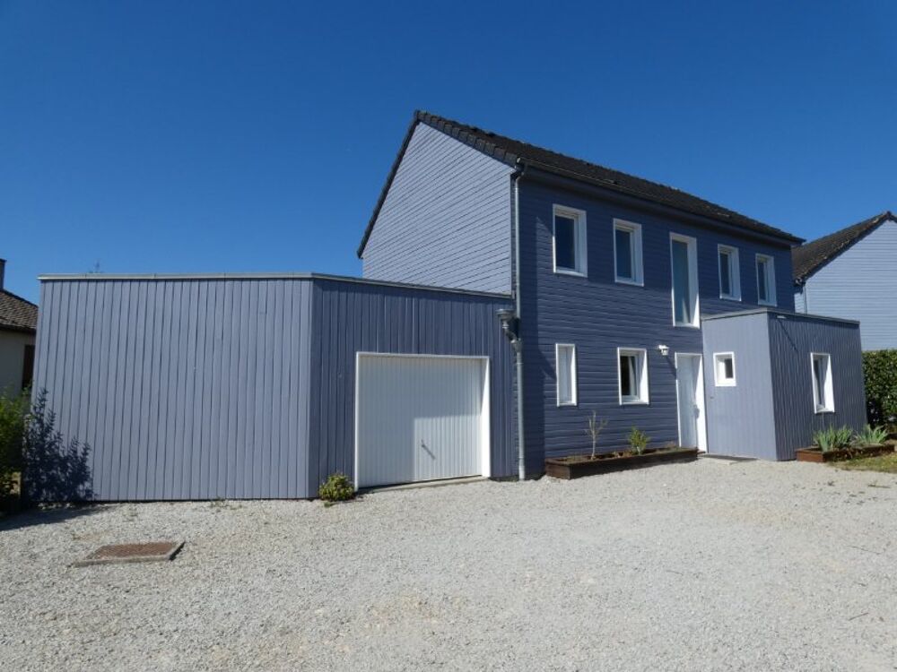 Damigny,pavillon ossature bois de 118m2 sur 650m2.