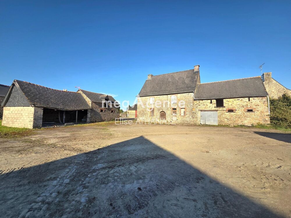 Ensemble immobilier à rénover avec maison d'habitation
