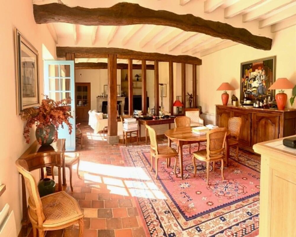 Vente Maison Longère 328 m² - 5 chambres 5 salles d'eau - Maison d'amis- Jardin 2635m² - Garage -Tennis - proche Houdan 78550 Houdan