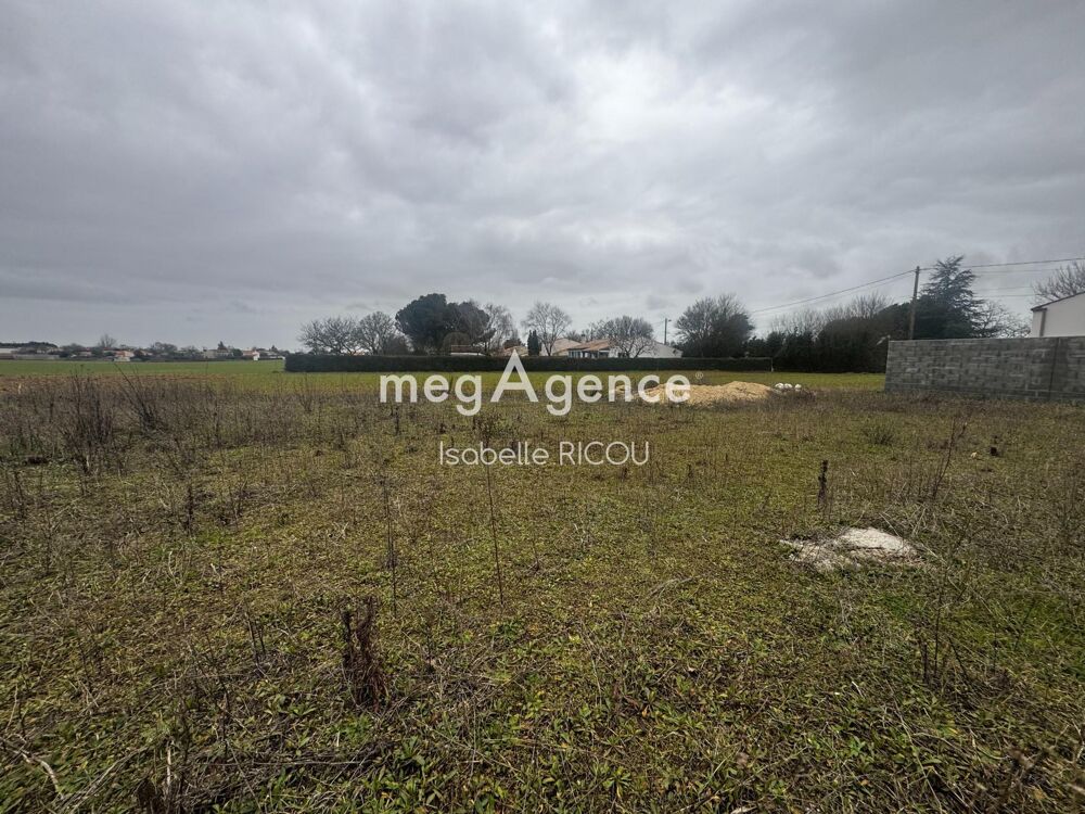Vente Terrain Bourgneuf (17220), terrain à bâtir de 802 m² à viabiliser Bourgneuf