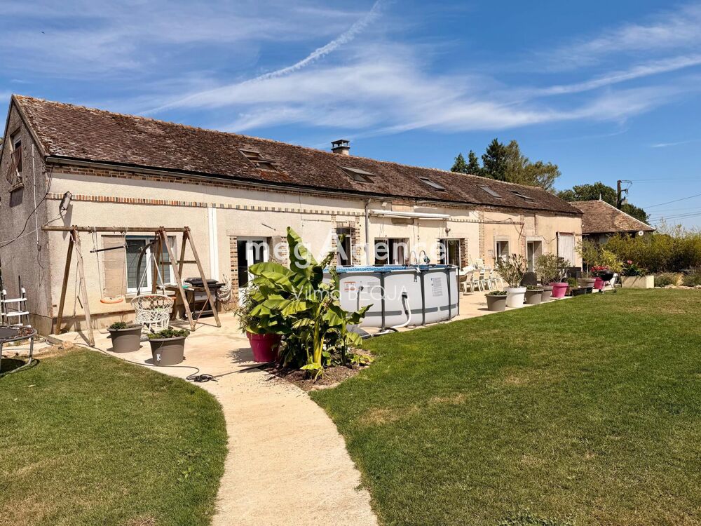 Vente Maison Superbe longère de caractère – 167 m² – Terrain de 4 580 Saint-valerien