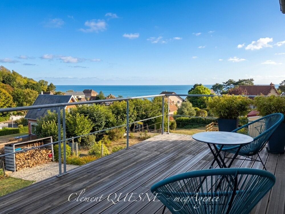 VUE MER PANORAMIQUE / PARFAIT ÉTAT / PLAGE À 350 M