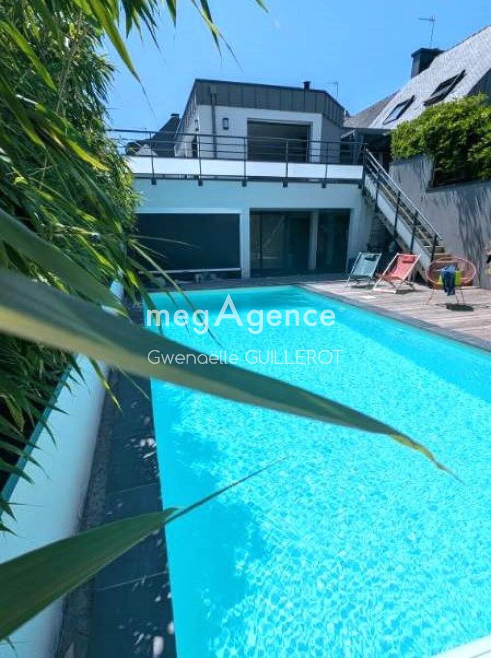 Belle contemporaine à deux pas du bourg et des plages