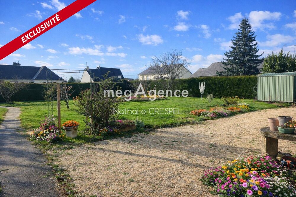 Maison de 83 m² avec sous-sol total  5 pièces  2 chambres  Terrain de 871 m²  Aucun travaux à prévoir