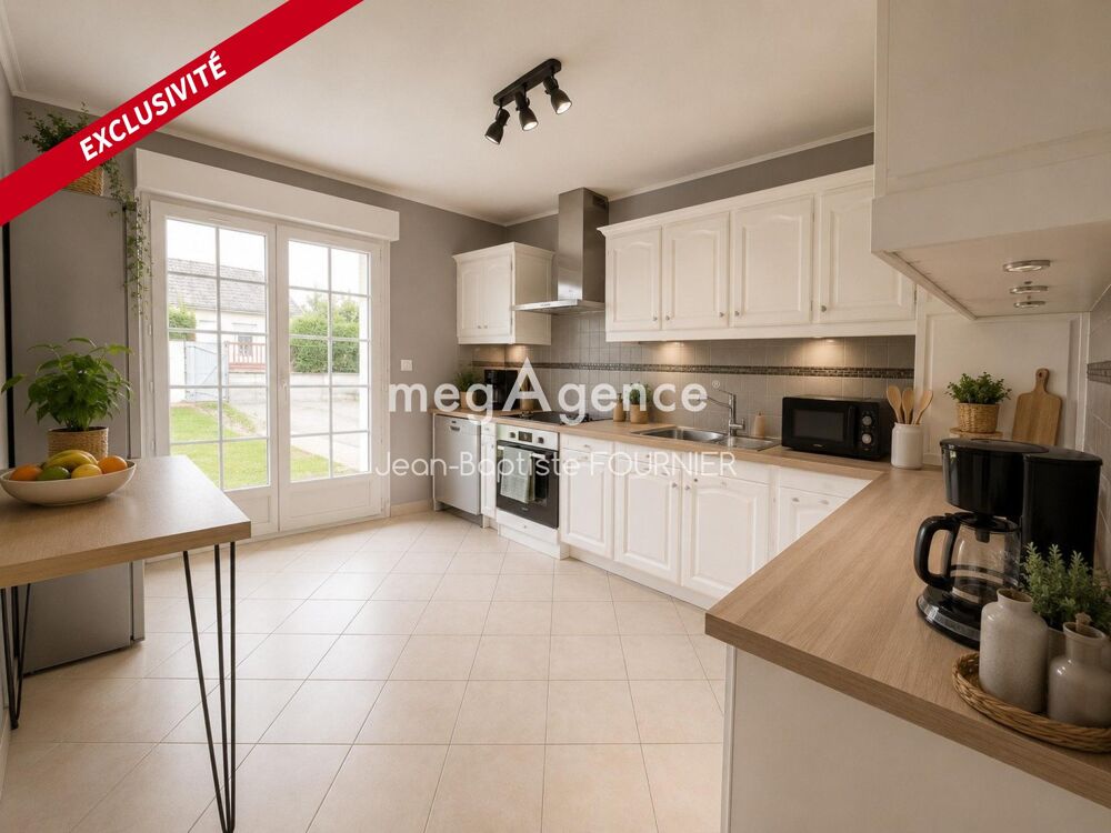EXCLUSIVITÉ  Maison sur sous-sol, secteur périphérique d'Arçonnay