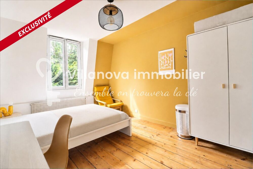 Vente Maison Maison de caractère de 155 m² - 5 chambres - 3 salles de bain - cour extérieure - place de parking privative - cave Roubaix