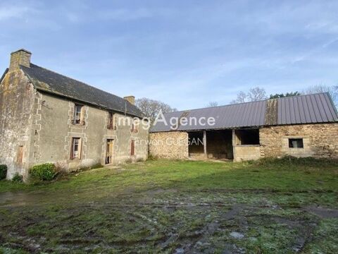   -Fermette avec parcelle agricole au calme � la campagne � 10 minutes de PONTIVY Maison - 5 pi�ce(s) - 330 m�