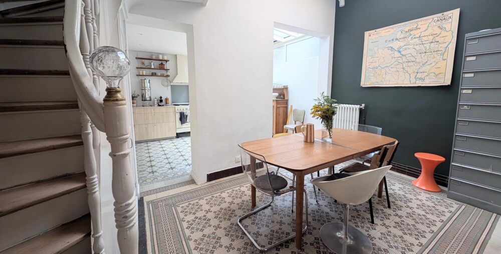 Maison secteur Barbieux, 4 à 5 chambres, jardin, à quelques pas du métro et tramway