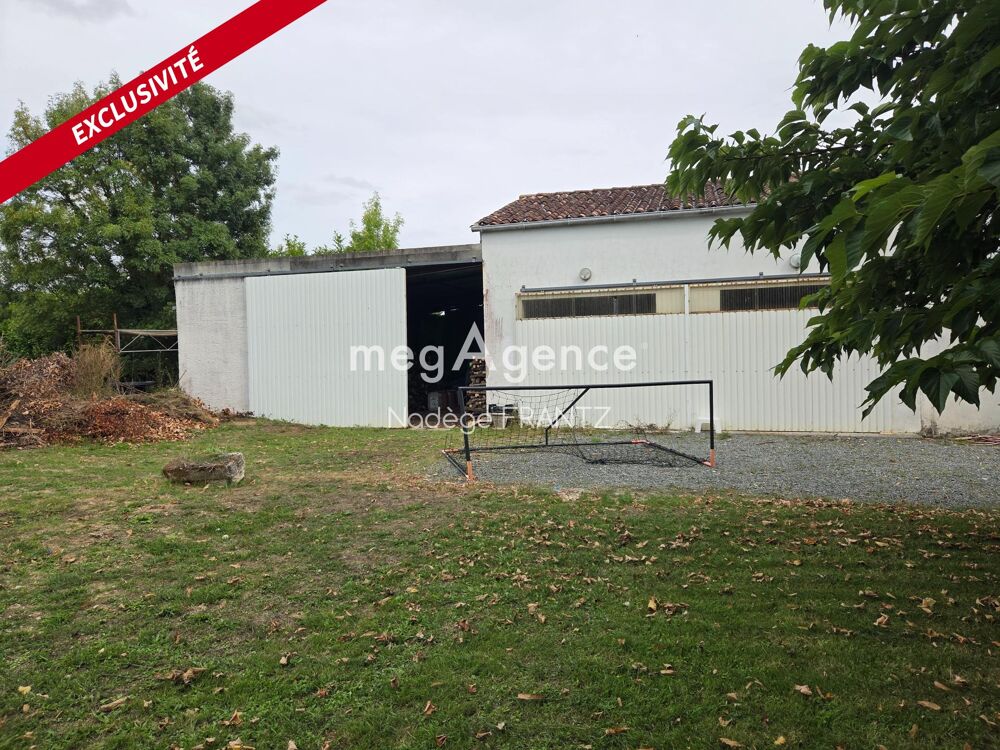 Vente Terrain Terrain constructible garages dépendances La Vergne proche Saint-Jean-d'Angély 17400 La vergne