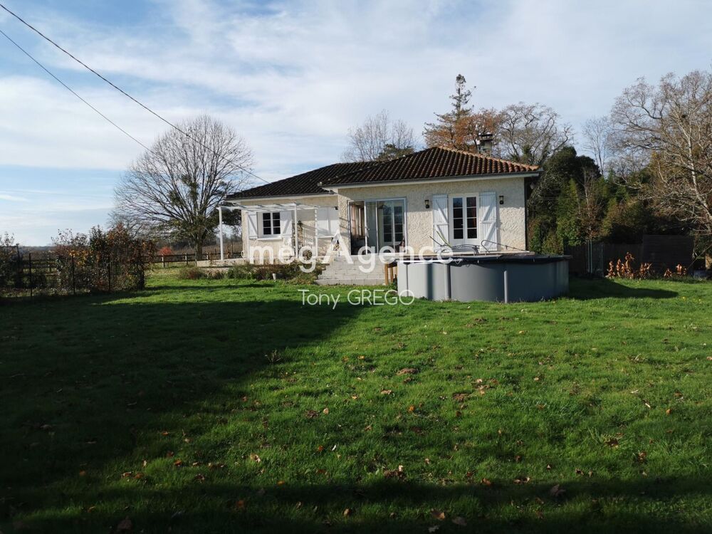 Vente Maison Pavillon habitable de suite vue sur les Pyrenées Bouzon-gellenave