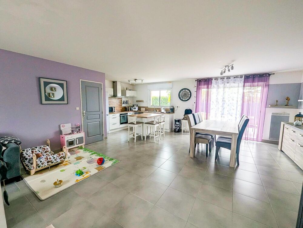 Maison de 120m² avec 4 chambres sur un terrain de 604m²