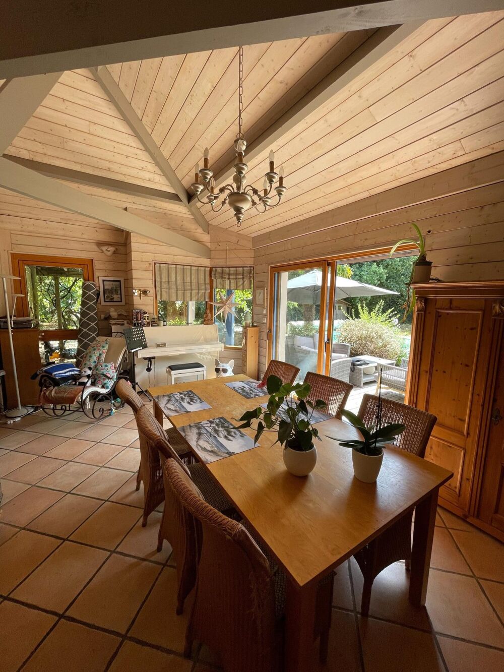 Maison T7 dans un parc