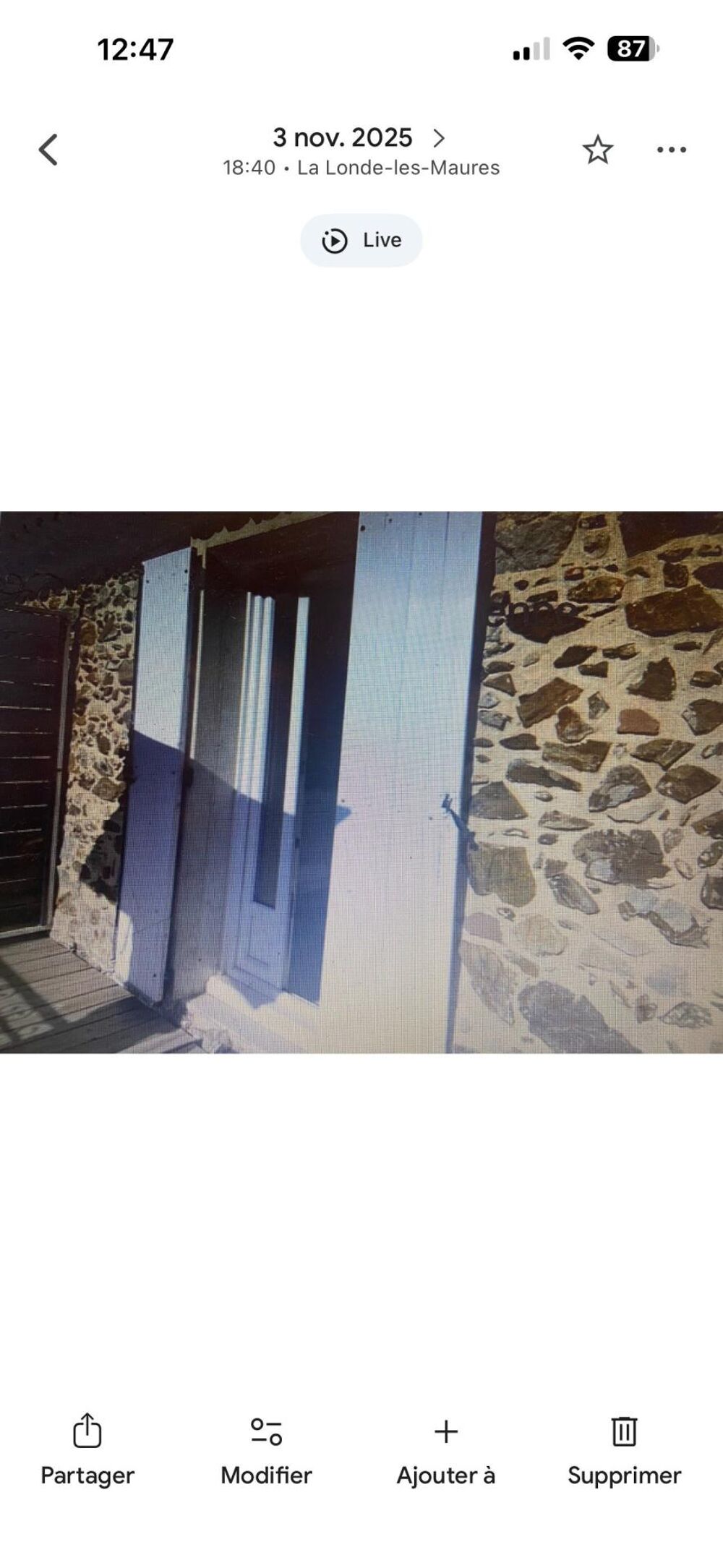 Vente Appartement studio de charme Hyeres
