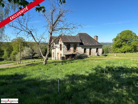   Entre Brive et Tulle- Charmante maison en pierre 3 chambres avec belle vue d�gag�e Maison - 4 pi�ce(s) - 96 m�