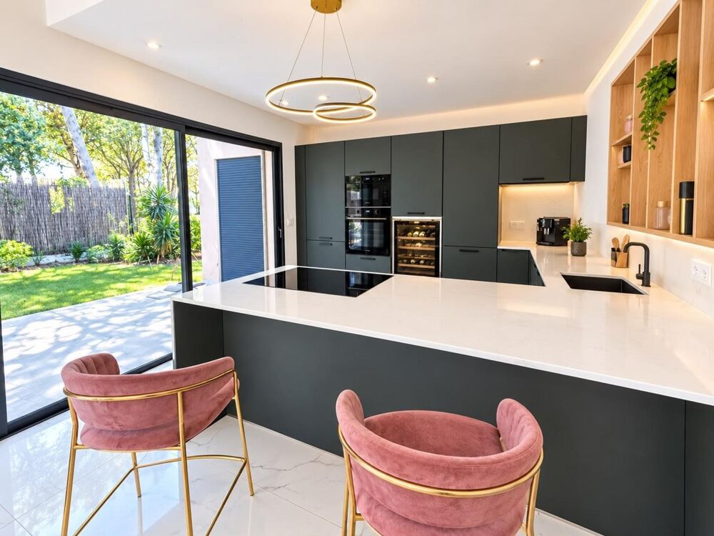 Vente Maison A VENDRE : VILLA NEUVE CONTEMPORAINE AVEC PISCINE – 166 m² T5 Saint-raphael