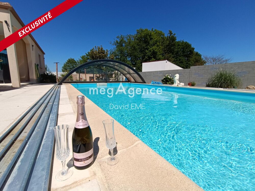Villa 7 Pièces, 5 chambres, 167 m2, piscine, AIZENAY