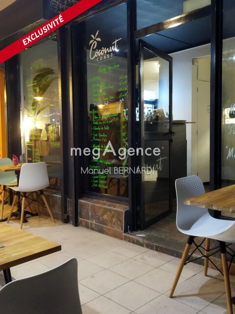   Fonds de commerce - Restaurant 88m² env (Cuisine, sanitaire, salle intérieure, terrasse) - secteur touristique Le Gosier 
