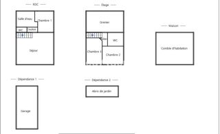  Maison � vendre 3 pi�ces 70 m�