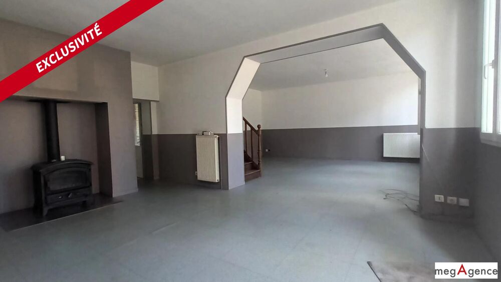 Vente Maison Tors en Vimeu : Maison 128m², 3Chb, cour et jardin sur 525m². Tours-en-vimeu