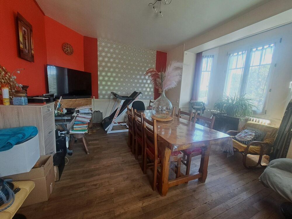 Maison 4 chambres, sous-sol, jardin clos