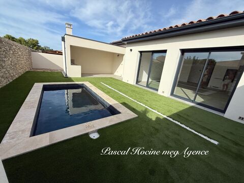   Villa neuve 120 M2 3 chambres, sur 369 M2, piscine Maison - 4 pi�ce(s) - 120 m�