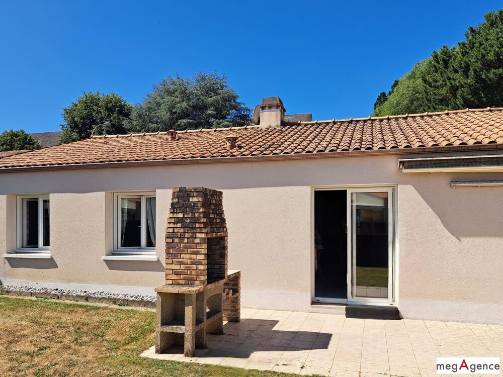 Vente Maison Vertou Bourg – Maison de plain-pied avec beaux volumes et 2 garages Vertou