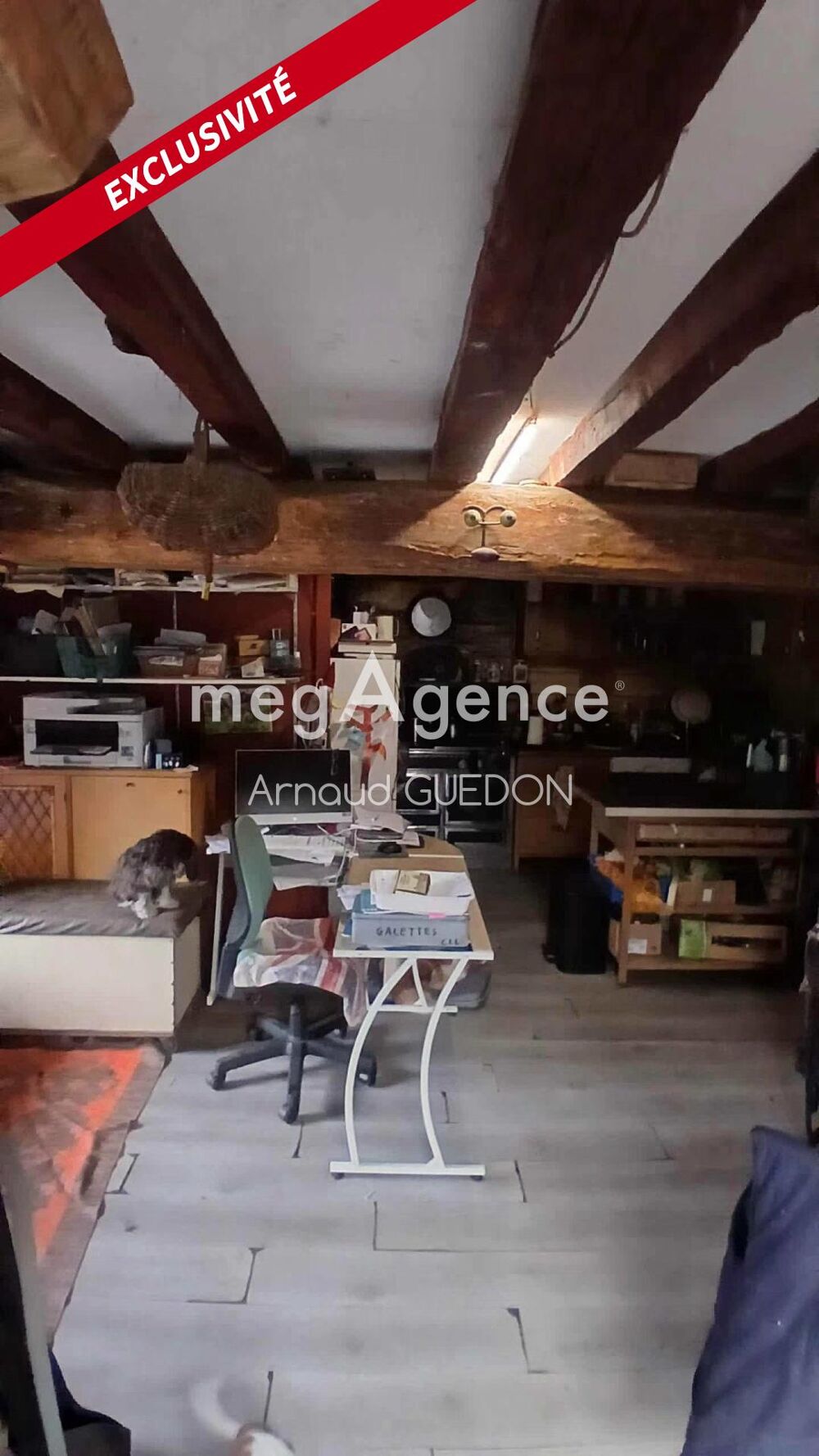 Maison de 70 m² sur plus de 3000 m² de terrain  Saint-Vincent-des-Landes (44)