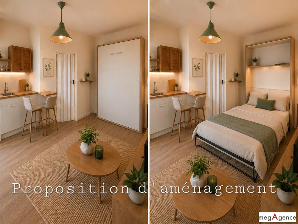 Appartement Studio dans bâtiment de caractère. Idéal investisseur
