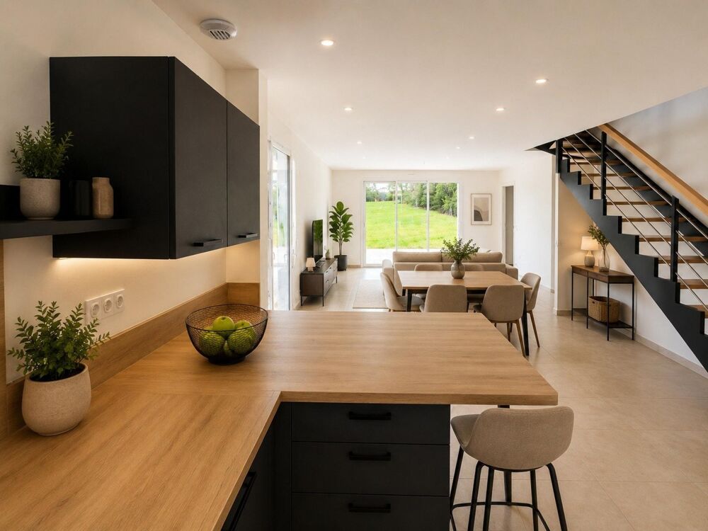 Frais de notaire offerts - Bien rare - Maison neuve contemporaine T4 - Prestations haut de gamme - Clé en main