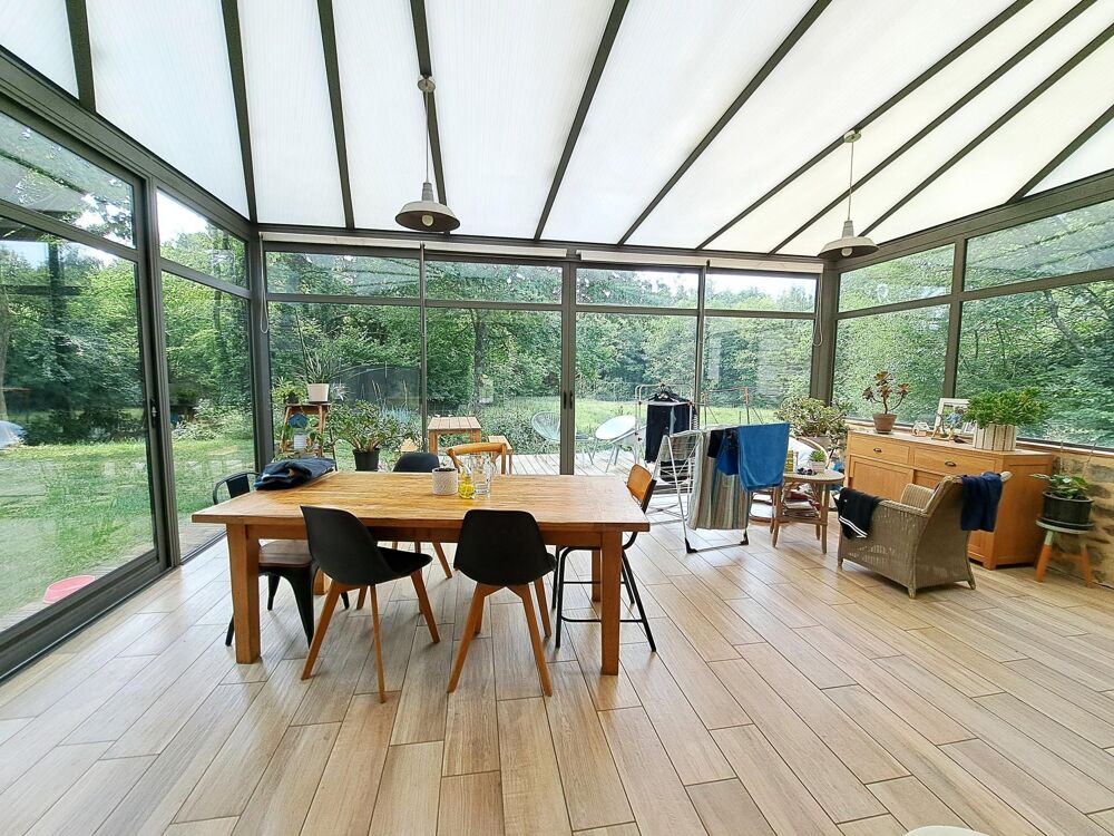 Maison 4 chambres, dépendance, 4 hectares, rivière