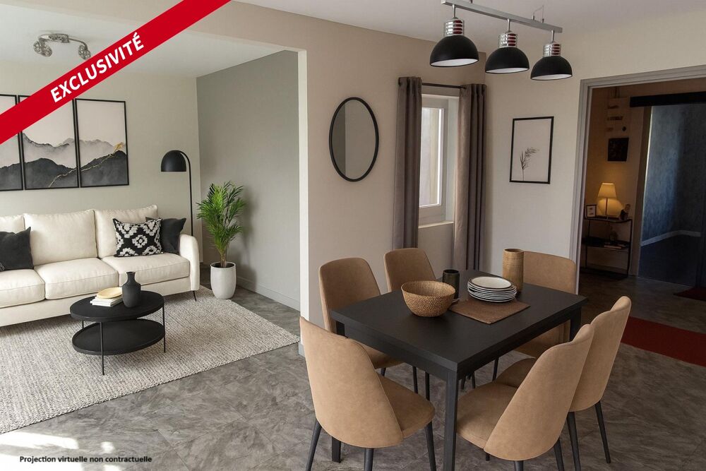 Vente Appartement 4 pièces - 90 m²- garage privatif Granville