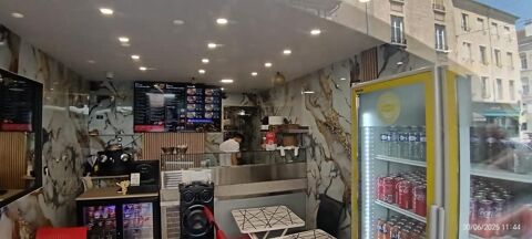 Fonds de commerce  restauration rapide 98000 54000 Nancy