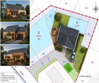  Terrain � vendre 355 m�