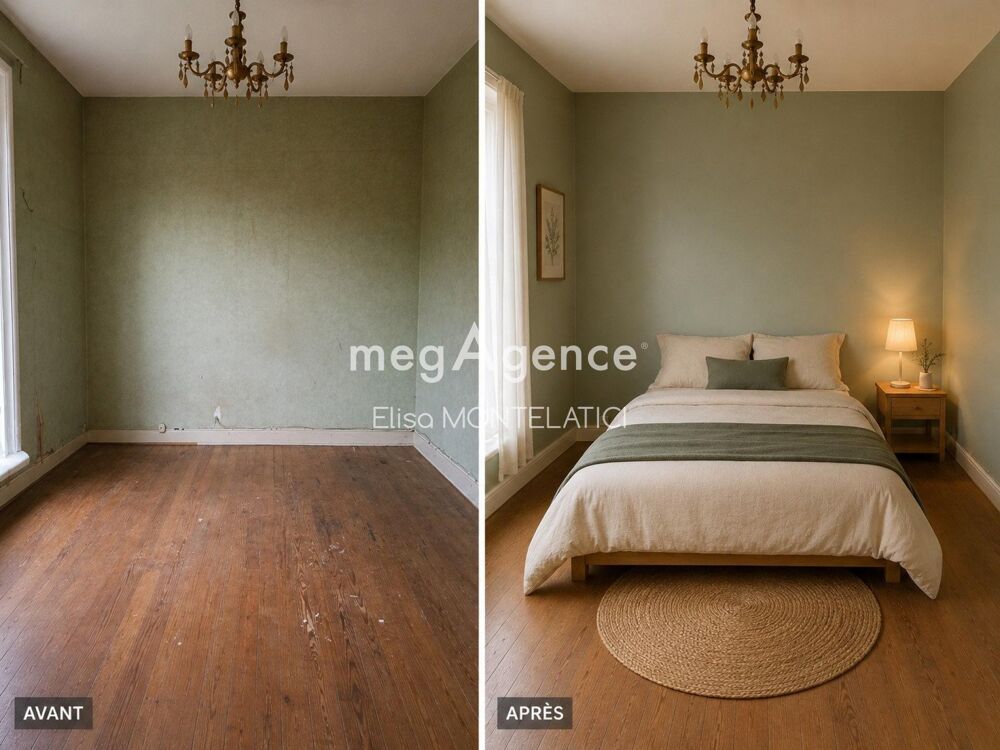 Maison à rénover - Coutras- 85m2- terrain 900m2