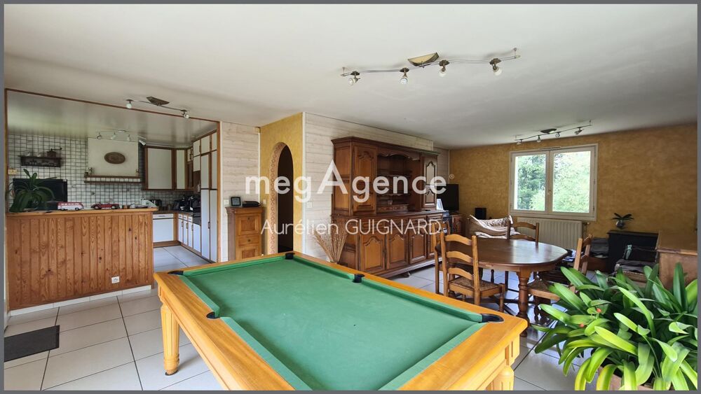 5 chambres, Bel espace en pelouse clos et arboré